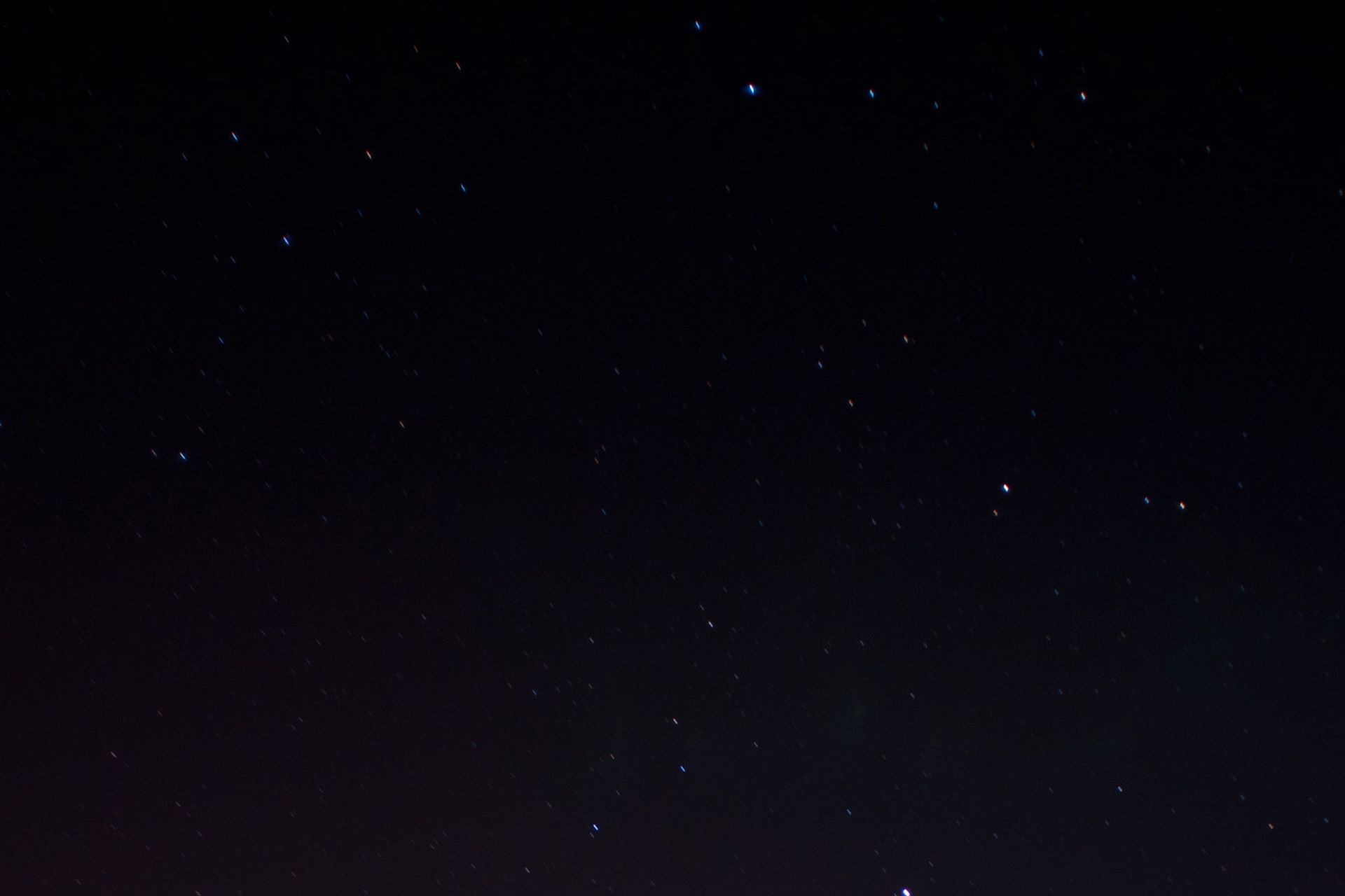 Il cielo stellato sopra la masseria