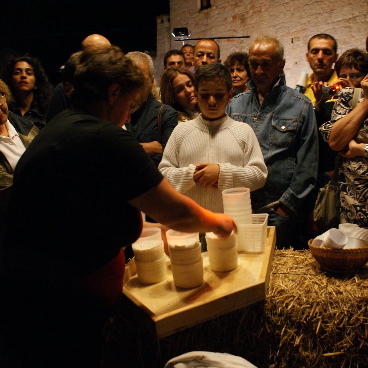 Il pubblico del festival, 2008.